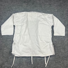 Hawk Sports Karate Gi Uniform Set Kids 2 White Cotton Belted Waist Straight Leg