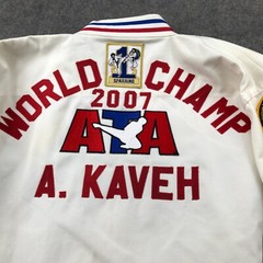 Vintage Taekwondo Gi Set Size 2 White ATA World Champ 2007 Dobok Uniform