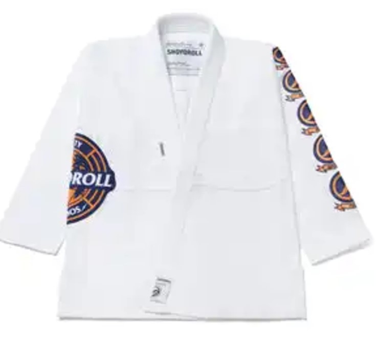 Shoyoroll Arctic Competitor White & Black BJJ Gi 450 GSM Jiu Jitsu BJJ Kimono