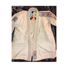 Albino and Preto Custom Made BJJ Gi: BJJ Kimono + Free Tarrif Postage