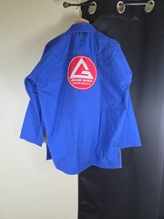 Gracie Barra Limited Edition Ripstop Trainlite Blue Kimono Top Jacket 1 Piece A2