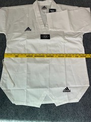 Adidas Taekwondo Master Uniform Men’s. White Martial Arts Fight Size 4 (180 cm)