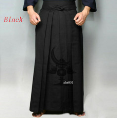 Kendo Iaido Aikido Hapkido Hakama Martial Arts Unisex Uniform Kimono Dobok Pants