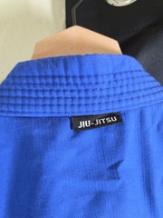 Gracie Barra Limited Edition Ripstop Trainlite Blue Kimono Top Jacket 1 Piece A2