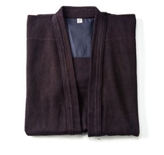 indigo dyed navy blue single layer Japanese Kendo gi Kendogi Jacket 100% cotton