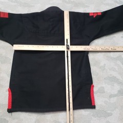 Elite Brazilian Jiu-Jitsu BJJ Gi Uniform Top Youth Black Long Sleeve