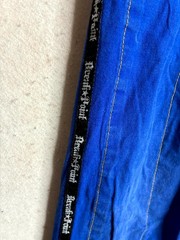 Break Point Brazilian Jiu-Jitsu Gi Pants Men’s 38 Blue Embroidered Drawstring