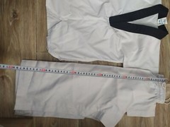Uniform-Kimano with a neckline WT(Taekwondo)Dobok small for a child3-5years