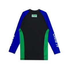 Athletic Rash Guard – Albino & Preto Accelerate LS & Shorts