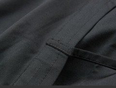 IAIDO broad SLEEVE Black GI large sleeves Tetron jacket japanese kimono top gi