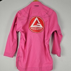 Gracie Barra Equipe F2 Womens Pink BJJ Gi Jacket Jiu Jitsu Kimono