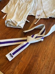 Lot of 3 Macho Karate Martial Arts Uniform Belts Used 120/140/150 5 Belts! Youth