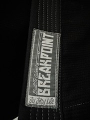 Breakpoint BJJ Gi Black Size A0 Mentality Patch Brazilian Jiu Jitsu Uniform