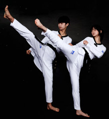 KPNP World Taekwondo Federation Official Uniform, Blue Label