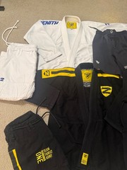 Two Zenith Jiu-Jitsu Gi’s used bjj size A1 Shirts and T-Shirt