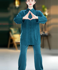 Women Men’s Tai Chi Kung Fu Suit Morning Exercise martial arts Wing Chun Uniform