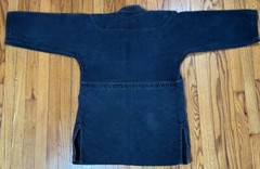 Grey Oriental Gateway Dragon 100% Cotton Martial Arts Jujutsu Karate Jacket Sz 3