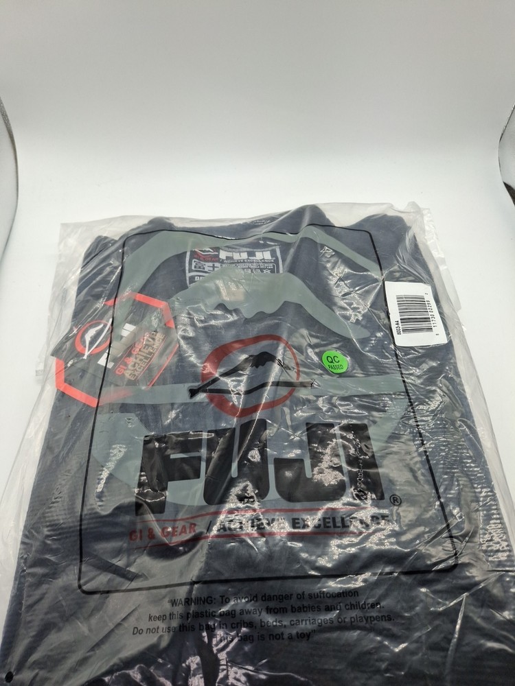 Fuji Sports All Around Mens Brazilian Jiu Jitsu Gi BJJ Dark Navy Blue A4 Size