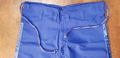 Hayabusa Blue Gi A4