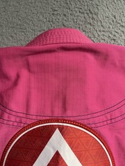Gracie Barra Equipe GB Edition Lite Kimono Brazilian Jiu-Jitsu Gi PINK Youth Y3