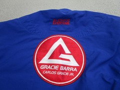 Gracie Jiu-Jitsu Gi Jacket Boys y6 Blue Gracie Barra BJJ Training Top Gi XS