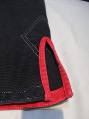 Venum Jiu Jitsi „Challenger” Series Jacket Youth Size C3, Black Cotton Red Trim