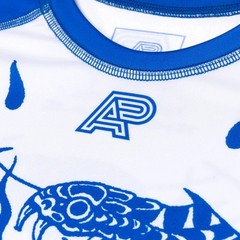 A&P YOTS BRYCE WONG SS RASHGUARD & TRAINING SHORTS BJJ JIUJITSU – ALBINO & PRETO