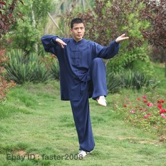 Chinese Kung Fu Tai Chi Uniform Martial Arts Shaolin Suit Wushu Clothes Outfit