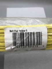 FUJI Kimono Traditional High Quality Built Yellow 5 RN # 83977 *READ
