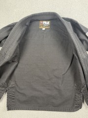 Fuji Gi & Gear Jacket Mens A3 Black Kimono BJJ Jacket Jiu Jitsu Martial Top Only