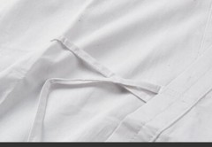 IAIDO Shitagi GI inner shirt white Japanese Iaido 100% cotton gi kimono top
