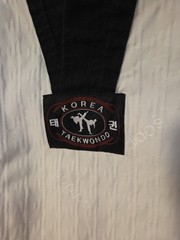 Adidas World Taekwondo Federation Top White 170 CM Uniform Long Sleeve Pullover