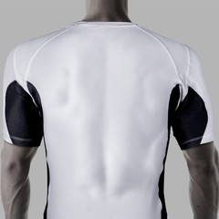 Mooto MMA Men Sports Short Sleeve Rash Guard Boxing Judo Jit Jitsu Gym Fitness