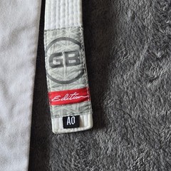 GRACIE BARRA JIU JITSU Gi Pants Adult SIZE A0 White Equipe Edition