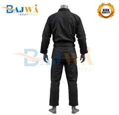 Black Martial Arts Uniform Gi Karate Judo Jiu Jitsu Taekwondo Training Suit