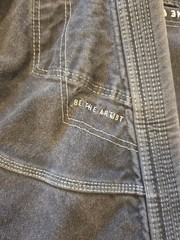 EUC WAR TRIBE GEAR GI 10oz Canvas Jiu Jitsu Martial Arts UNISEX W1 SPART Gray