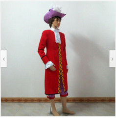 Peter Pan Captain Hook Cosplay Costume Adult Men Outfit Custom Made]