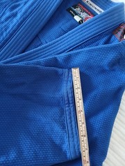 Isami JJ-410 Brazilian Jiu-Jitsu Gi/JJ-402 Pant Size A6 Blue Doubleweave JAPAN