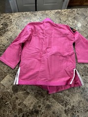 Vector Sports Brazilian Jiu Jitsu Gi Top Size K3 Gear Up Attila Series Pink Kids
