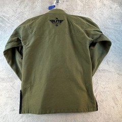 Elite Sports BJJ Gi Top A2 Green Brazilian Jiu Jitsu Jacket