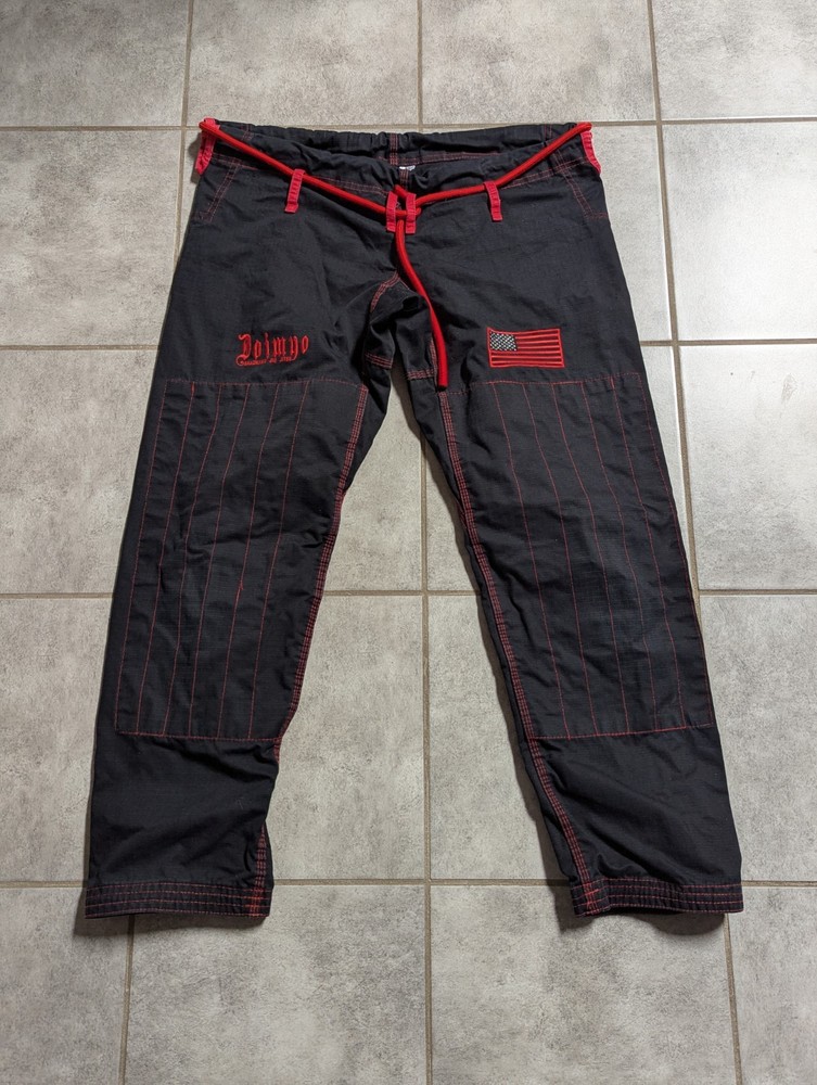 RARE Daimyo Brazilian Jiu Jitsu Pants Martial Arts Pants Size A1 Adults Mens