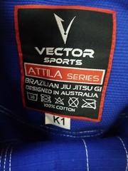 Vector Sports Gear Kids K1 Attila Series Brazilian Jiu Jitsu Gi Suit. New