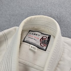 Lanky Fight Gear Pro 550 V2 Pearl Weave Size A-0LT White Kimono Ripstop Top