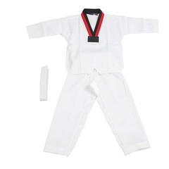 Kids Taekwondo Uniform Soft Cotton Polyester Breathable For Martial Arts GQBK