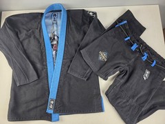 War Tribe Samurai Jiu Jitsu Karate Gi Uniform Jacket & Pants Sz A2