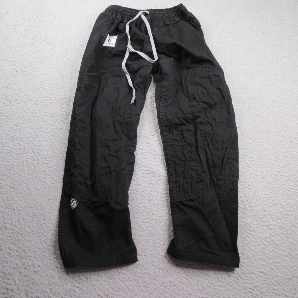 Shoyoroll Gi Pants Size 0 Black Cotton Jiu Jitsu MMA (Pants Only)