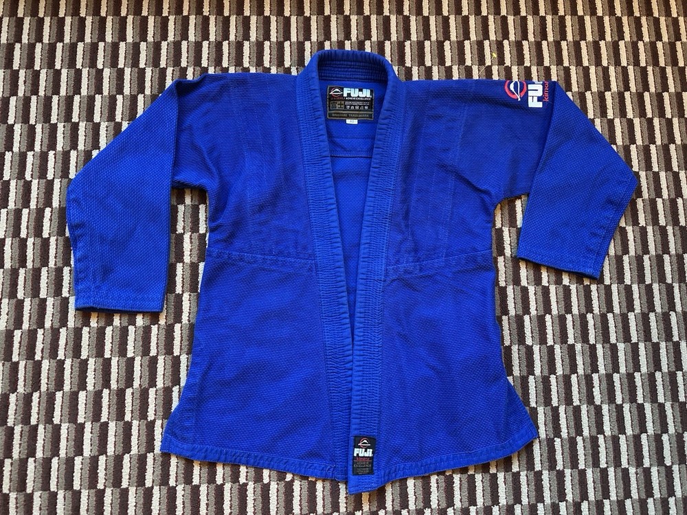 Fuji Basic Super Lightweight Mens Brazilian Jiu-Jitsu BJJ Gi – Navy Blue
