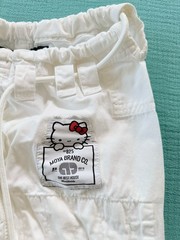 MOYA BRAND CO. Hello Kitty White Jiu-Jitsu Gi Uniform Kids Unisex Size K1