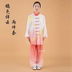 Women Silk Satin Chinese Tai Chi Suit Female Kung Fu Wushu Martial Arts Uniform