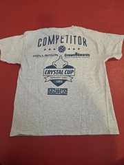 Newbreed 2023 Youth T-Shirt Boys Medium Gray Jiu Jitsu